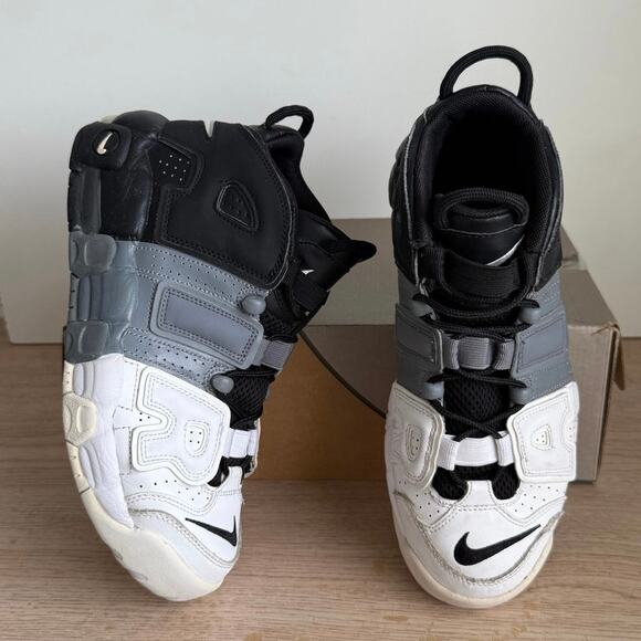 Nike Air More Uptempo 'Tri- Color' Kids Sneakers SZ Y- W